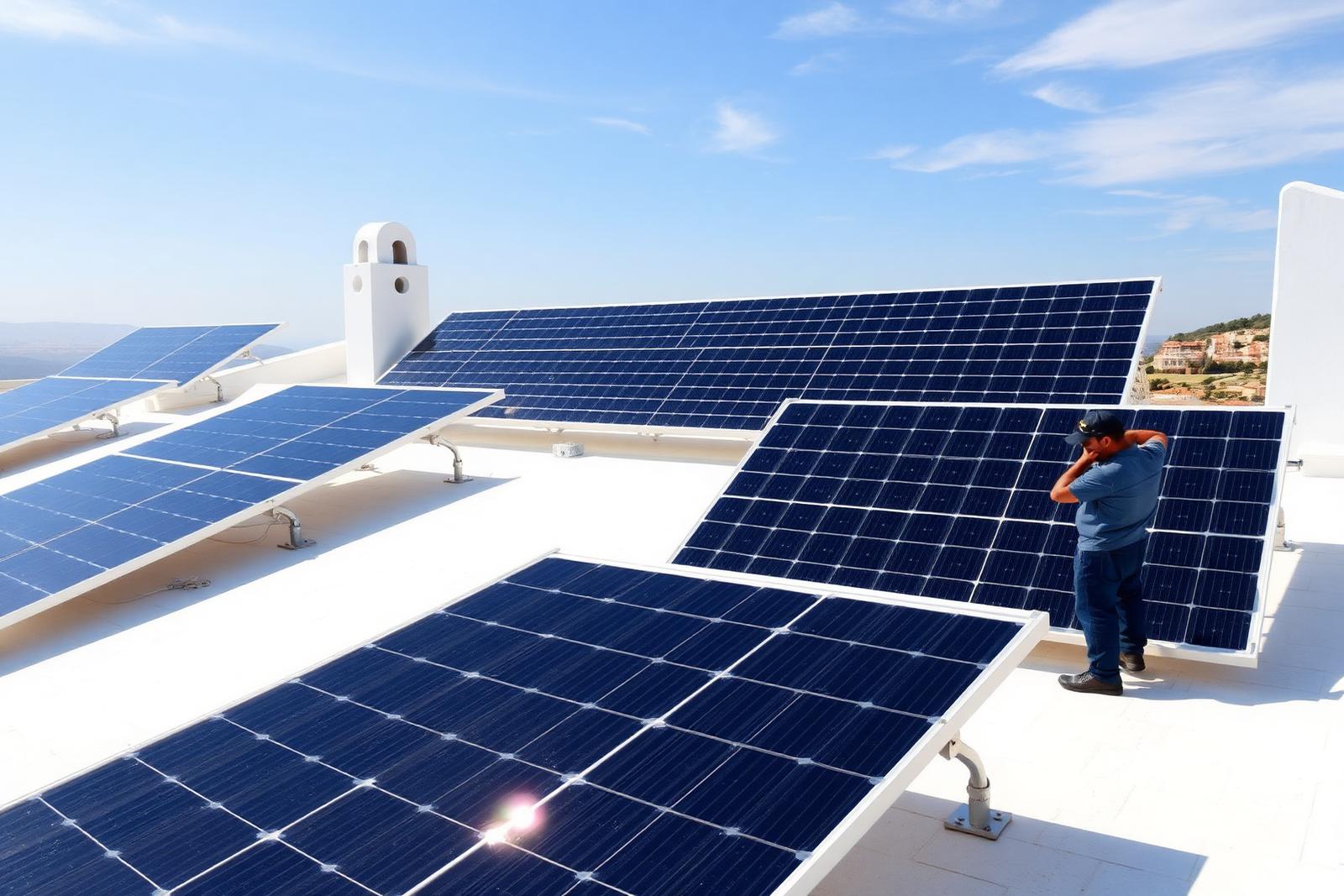 Autoconsumo solar con baterías en El Ejido